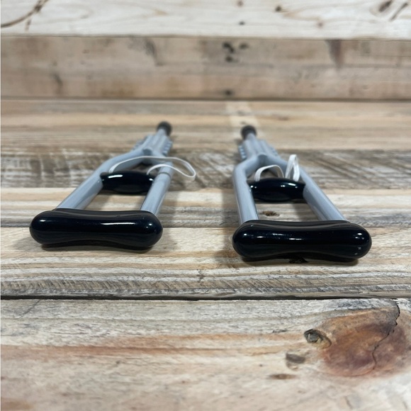 Build A Bear Workshop BABW Black Crutches 2015 Medical Leg Tool Plush Accessory - Picture 5 of 6